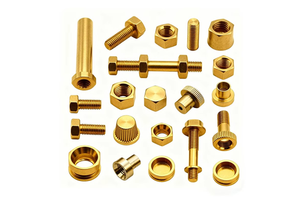 CNC turning of metal components including precision fasteners, bolts, and threaded parts